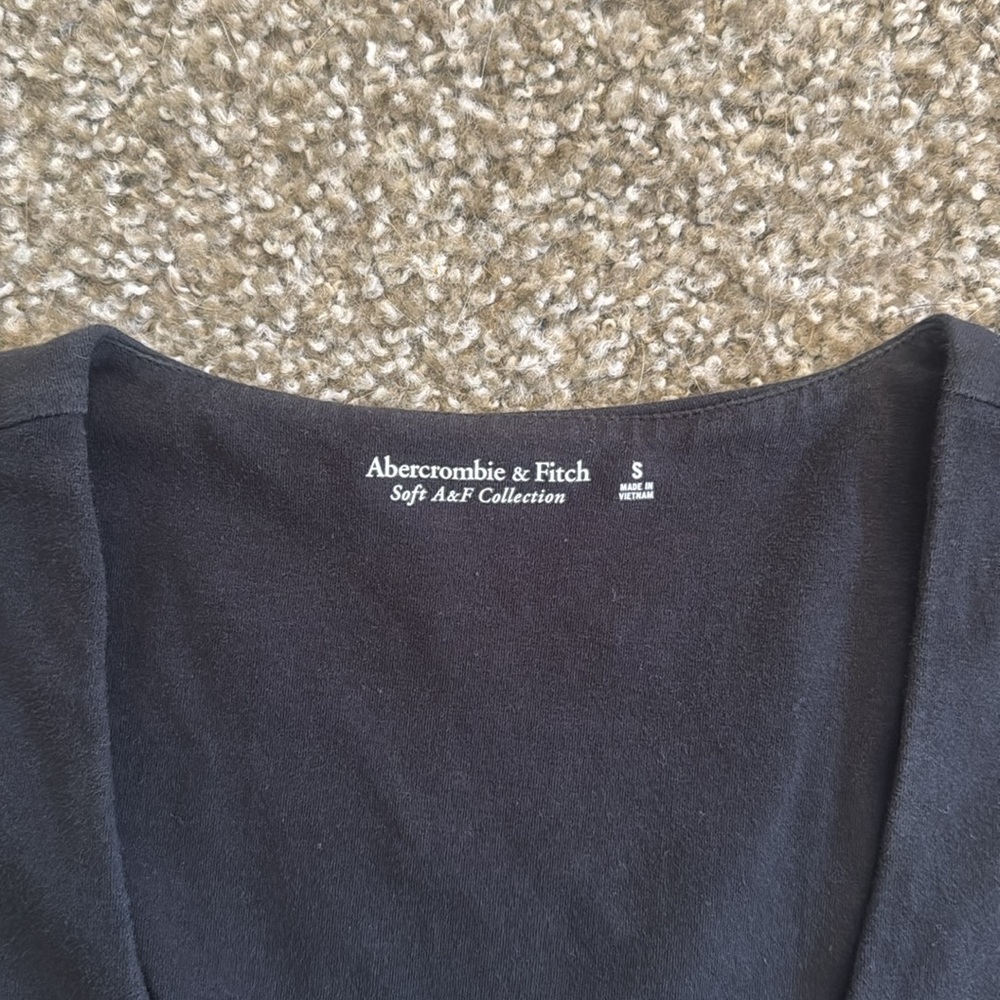 Abercrombie and Fitch Black Tank Bodysuit - Picture 2 of 6